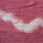 Sappanwood Dyed Shibori Indonesian Cotton Scarf 6