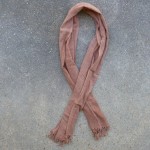 Cutch Dyed Indonesian Cotton Scarf 13