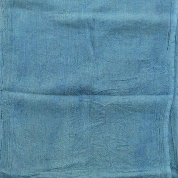 Indigo Dyed Indonesian Cotton Scarf 15