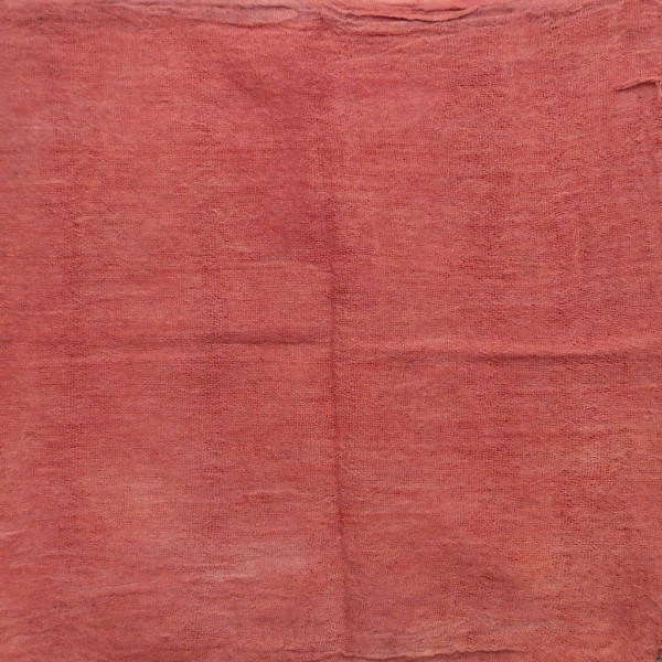 Madder Dyed Indonesian Cotton Scarf 31