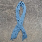 Indigo Dyed Indonesian Cotton Scarf 35