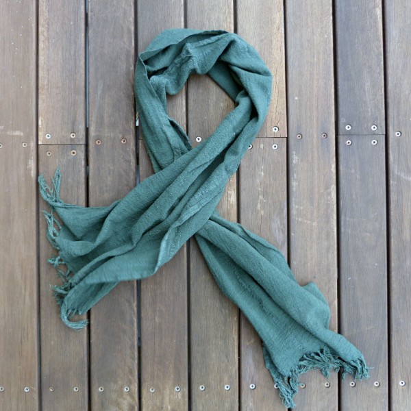 Natural Dyed Indonesian Cotton Scarf 50