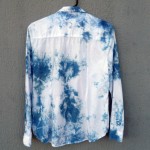 Mix Brand Indigo Dyed Shibori Shirt