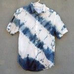 Issue Brand Indigo Dyed Shibori Shirt