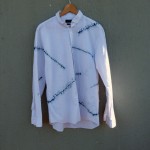 Industrie Brand 100% Cotton Indigo Dyed Shibori Shirt