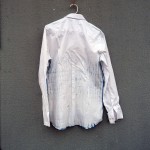 Hugo Boss Indigo Dyed Shibori Shirt