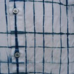 Hugo Boss Indigo Dyed Shibori Shirt