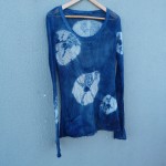 100% Cotton Indigo Dyed Shibori Pullover