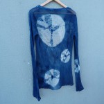 100% Cotton Indigo Dyed Shibori Pullover