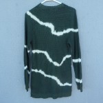 100% Cotton Natural Dyed Shibori Pullover