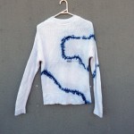 100% Cotton Indigo Dyed Shibori Pullover