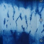 One Teaspoon Indigo Dyed Shibori Silk Shirt