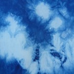 One Teaspoon Indigo Dyed Shibori Silk Shirt