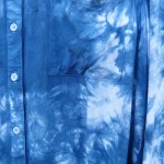 Cotton Indigo Dyed Shibori Shirt