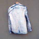 Industrie Brand 100% Cotton Indigo Dyed Shibori Shirt