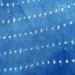 Country Road Silk Top Indigo Dyed Shibori