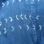 Sussan Brand Recycled Cotton Indigo Dyed Shibori Shirt