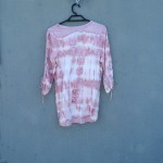 Sussan Brand 100% Cotton Sapanwood Dyed Shibori Top