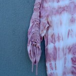 Sussan Brand 100% Cotton Sapanwood Dyed Shibori Top