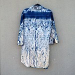 Cotton Indigo Dyed Shibori Shirt