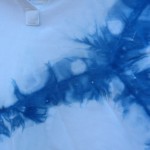 Cotton Indigo Dyed Shibori Top