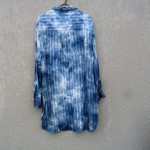 Cotton On Indigo Dyed Shibori Blouse