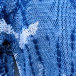 100% Cotton Country Road Indigo Dyed Shibori Pullover