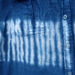  100% Cotton Indigo Dyed Shibori Shirt