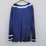  100% Cotton Indigo Dyed Shibori Cardigan