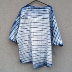 100% Cotton Indigo Dyed Shibori Shirt