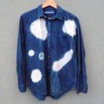  100% Cotton Indigo Dyed Shibori Shirt