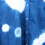  100% Cotton Indigo Dyed Shibori Shirt