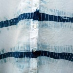 100% Cotton Indigo Dyed Shibori Shirt