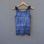 Indigo Dyed Shibori Singlet