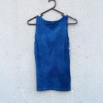 Indigo Dyed Shibori Singlet