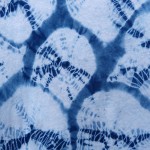 Organic Cotton Bassike brand Indigo Dyed Shibori Singlet