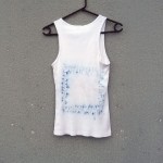 Indigo Dyed Shibori Singlet