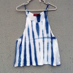 Tiger Lily brand Indigo Dyed Shibori Singlet