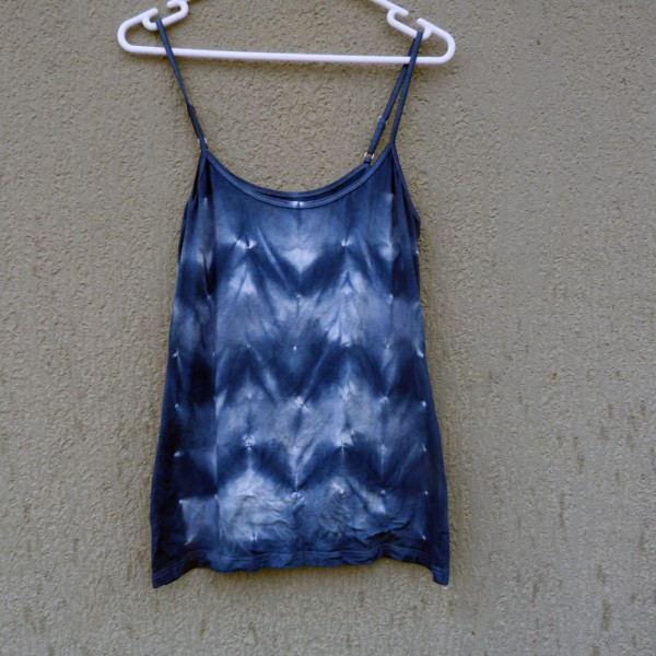 Tiger Lily brand Indigo Dyed Shibori Singlet