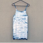 Indigo Dyed Shibori Singlet