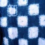 Indigo Dyed Shibori Singlet