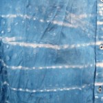 Industrie Inc Brand 100% Cotton Indigo Dyed Shibori Shirt