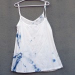 Short Dress Size L Organic Cotton Indigo Dyed Shibori 59