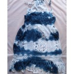 Michael Kors Indigo Dyed Shibori Dress