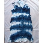 Michael Kors Indigo Dyed Shibori Dress