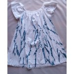 Indigo Dyed Shibori Dress