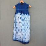 Cotton On Brand Indigo Dyed Shibori Long Dress