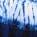 Glassons Brand Indigo Dyed Shibori Short Skirt