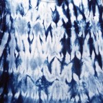 Boohoo Brand Indigo Dyed Shibori Sleeveless Dress