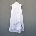 Indigo Dyed Shibori Dress